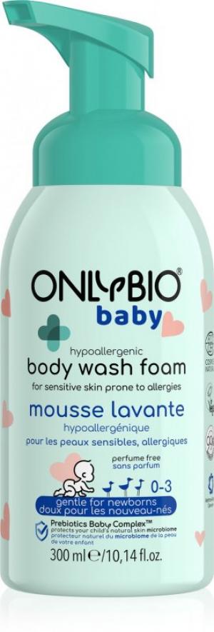 Hypoallergenic washing foam for babies (300 ml) - suitable from birth