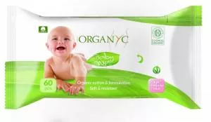 Organyc Baby Wet Sanitary Napkins BIO (60 pcs)