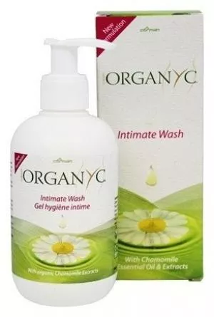 Organyc Intimate hygiene gel BIO (250 ml) - with chamomile and calendula extract