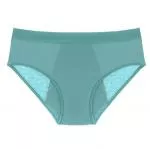 Pinke Welle Menstrual Panties Azure Bikini - Medium - Medium and light menstruation (L)