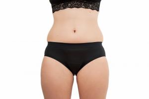 Menstrual Panties Black Bikini - Medium Black - htr. and light menstruation (S)