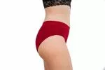 Pinke Welle Menstrual Panties Bikini Red - Medium - 100 Days exchange Policy and light menstruation (L)