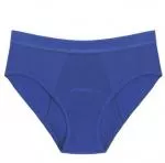 Pinke Welle Menstrual Panties Bikini Blue - Medium Blue - htr. and light menstruation (S)