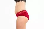 Pinke Welle Menstrual Panties Sea Red - Heavy Menstruation (S)