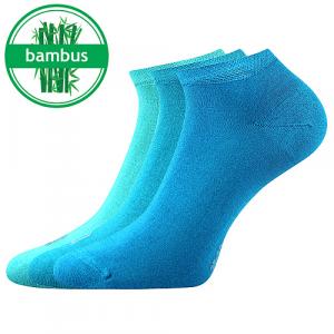 Bamboo mix socks blue