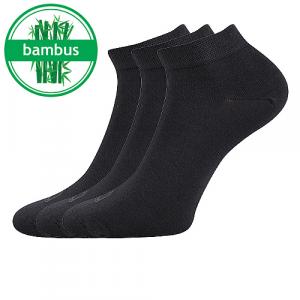 Bamboo low socks dark grey