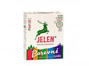 Jelen washing powder for coloured clothes 3 kg