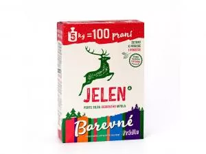 Jelen washing powder for coloured clothes 5kg