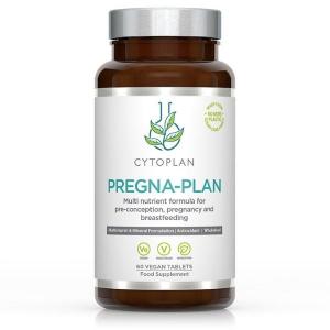 Cytoplan Pregna-Plan Multivitamin for pregnant and breastfeeding mothers, 60 tablets