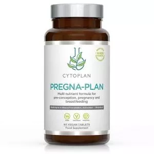 Cytoplan Pregna-Plan Multivitamin for pregnant and breastfeeding mothers, 60 tablets