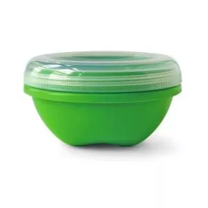 Preserve Snack box (560 ml) - green - made of 100% recycled plastic