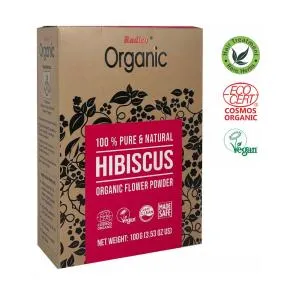 Radico Herbal treatment BIO (100 g) - Hibiscus - against greying and hair loss