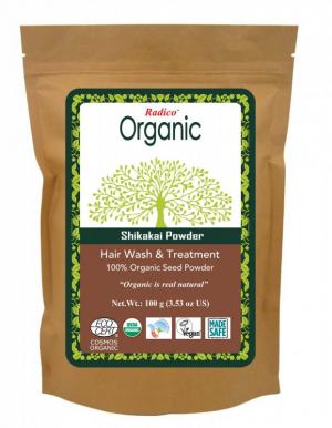 BIO powder shampoo (100 g) - Shikakai - shampoo and treatment in one