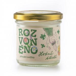 Scented candle - Good luck (130 ml) - with rosemary and lavender