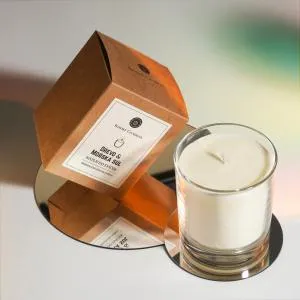 Kimmy Candles Soy candle Wood & Sea salt