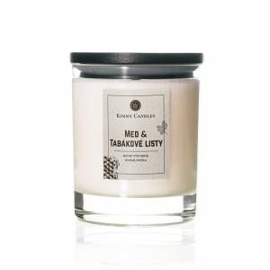 Soy candle Honey & Tobacco leaves