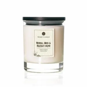 Kimmy Candles Soy candle Neroli, Honey & Pink pepper