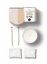 The Greatest Candle in the World Set - 1x candle (130 g) 2x filling - wood and spices - you can make two more candles at home