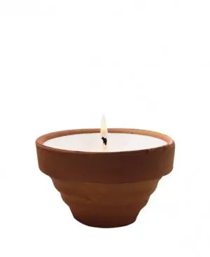 The Greatest Candle in the World Scented candle Terracotta (75 g) - citronella
