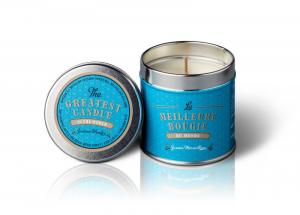 Scented candle in a tin (200 g) - jasmine miracle