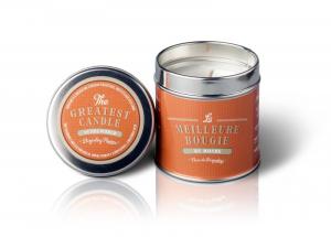 Scented candle in a tin (200 g) - darjeeling flower