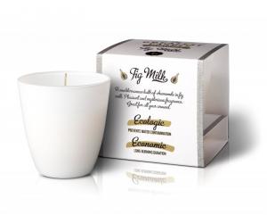 Scented candle in glass (130 g) - fig