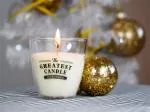 The Greatest Candle in the World Scented candle in glass (130 g) - apple