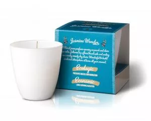 The Greatest Candle in the World Scented candle in glass (130 g) - jasmine miracle