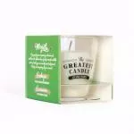 The Greatest Candle in the World Scented candle in glass (130 g) - mojito