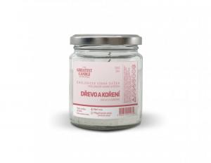 The Greatest Candle Zero-waste candle in glass (120 g) - wood and spices - lasts approx. 30 hours