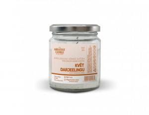 The Greatest Candle Zero-waste candle in glass (120 g) - darjeeling flower - lasts about 30 hours