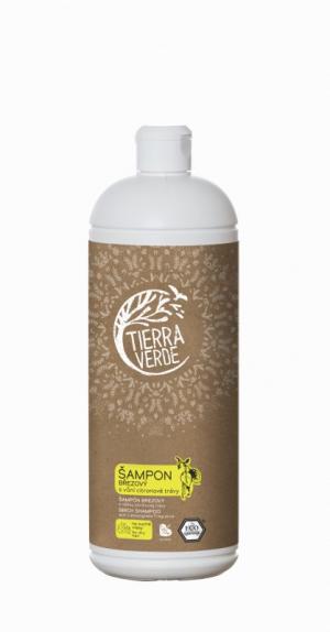 Birch shampoo for dry hair with lemongrass (1 l)