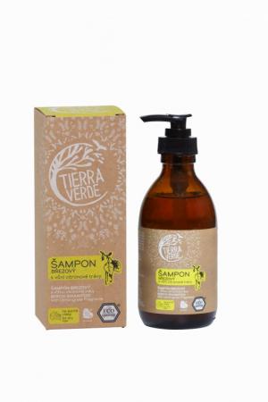 Birch shampoo for dry hair with lemongrass (230 ml)