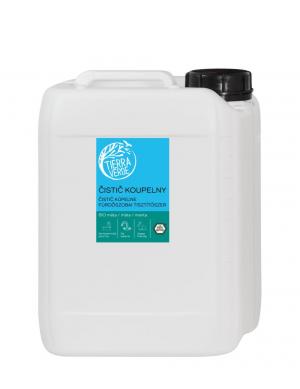 Bathroom cleaner with BIO mint 5 l (canister) - with biodegradable tensides