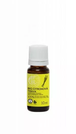 Tierra Verde Lemon Grass Essential Oil BIO (10 ml) - helps with exhaustion