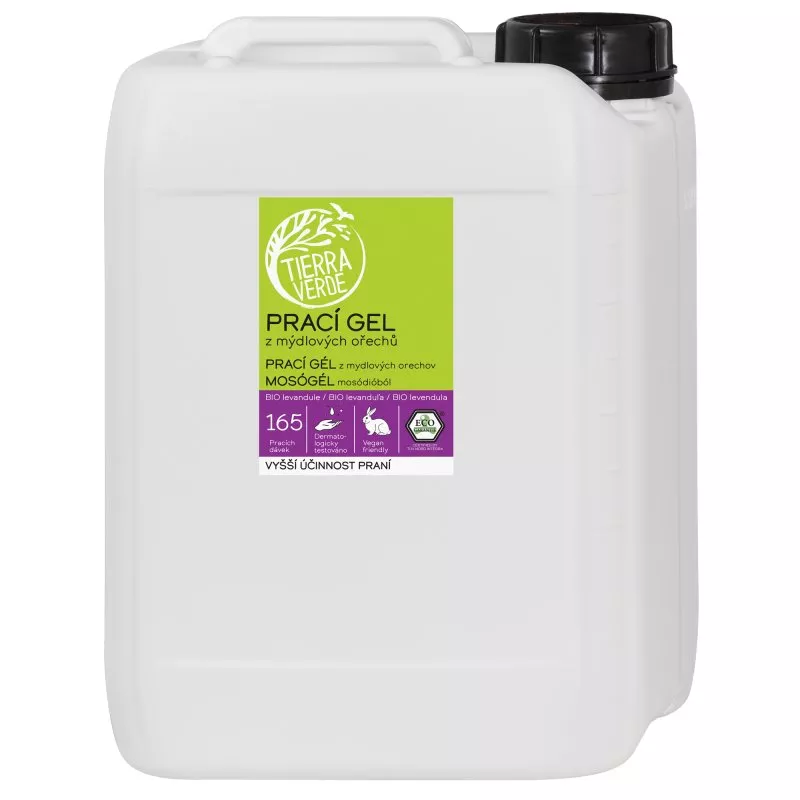 Tierra Verde Laundry gel with organic lavender - INNOVATION (5 l)