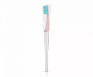 TIO Toothbrush (medium) - coral pink - made from plants