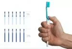 TIO Toothbrush (medium) - pebble grey - made from plants