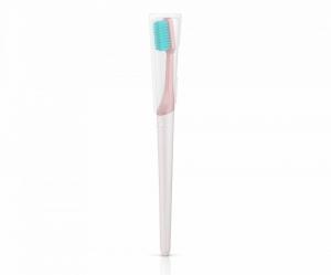 Toothbrush (ultra soft) - coral pink - made from plants