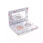 TOOT! Mineral eyeshadow duo pink and blue - Flamingo (4,6 g) - gentle on sensitive skin