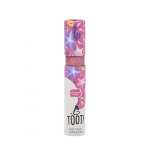 Natural lip gloss purple-pink - Starfish Shine (5.5 ml) - suitable for sensitive and allergic lips