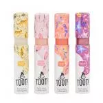 TOOT! Natural lip gloss transparent with golden shimmer - Cheetah Glow (5,5 ml) - suitable for sensitive and allergic lips