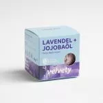 Velvety Bath bomb with jojoba oil - Lavender (50 g)