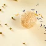 Velvety Olive oil bath bomb - Pine (50 g)