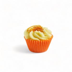 Bath bomb with sea buckthorn oil - Orange - muffin (45 g)