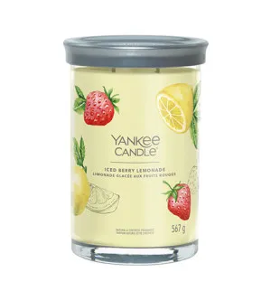 Yankee Candle Iced Berry Lemonade signature tumbler large 567 g