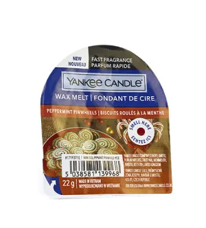 Yankee Candle Peppermint Pinwheels scented wax 22 g