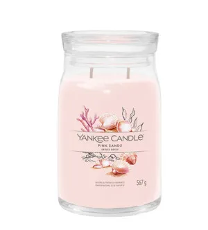 Yankee Candle Pink Sands signature large candle 567 g
