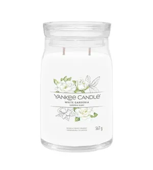 Yankee Candle White Gardenia signature large candle 567 g
