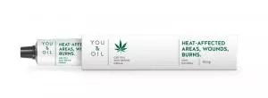 You & Oil Cream with 5% CBD - Burned skin and minor wounds (10 ml)